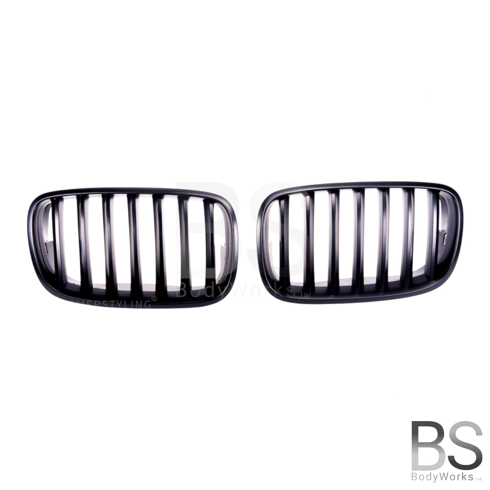 Nieren - BMW X5 E70 / X6 E71 - Mp Look - Mat Zwart | 2006-2014