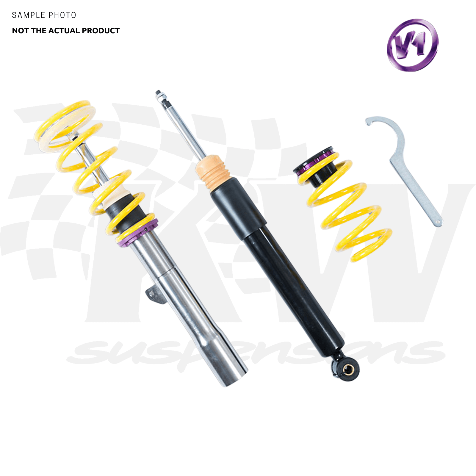 Kw Variant 1 Schroefset - BMW 5 Serie E34 Sedan - 2Wd | Vanaf 11/1991