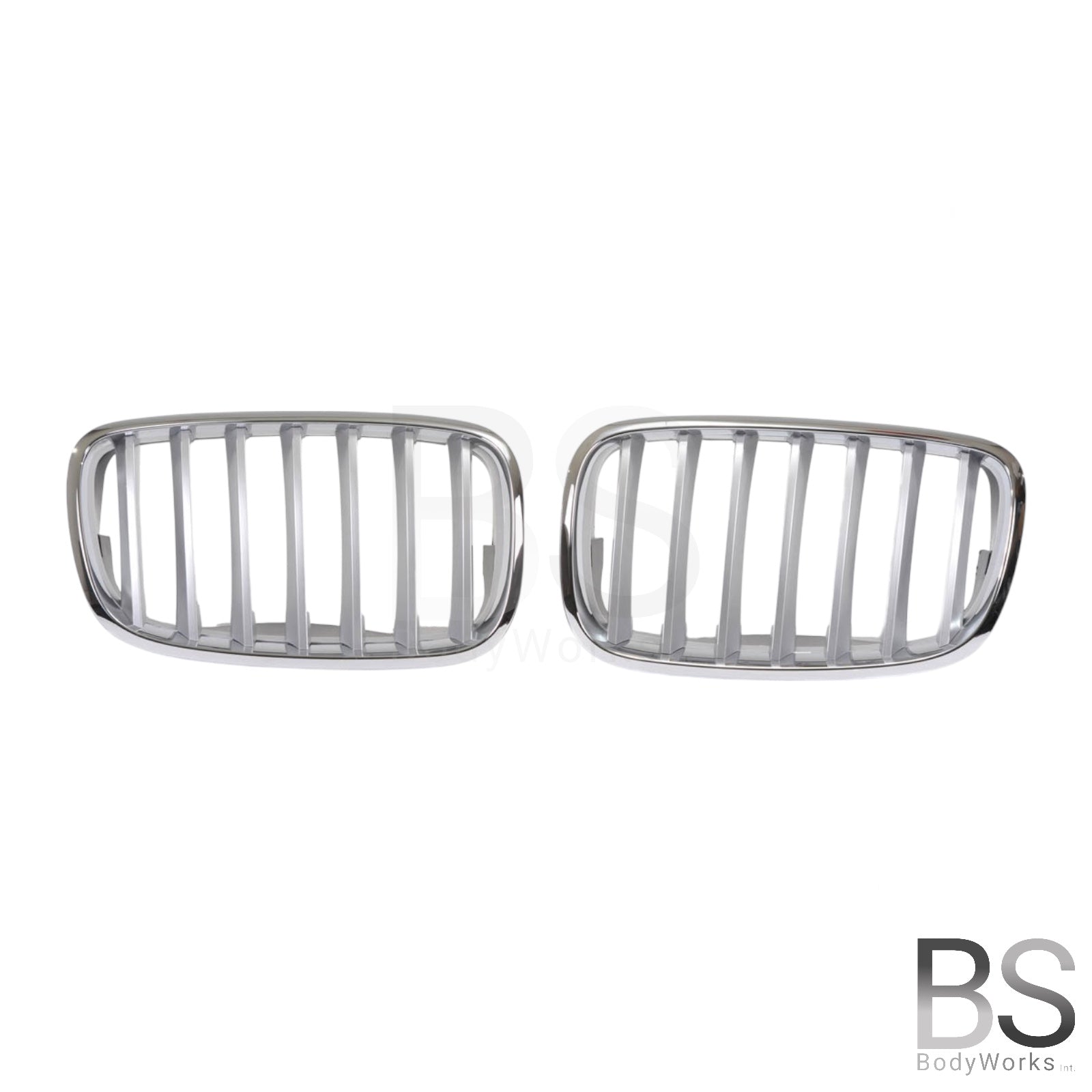 Nieren - BMW X5 E70 / X6 E71 - Chroom / Titan | 2006-2014