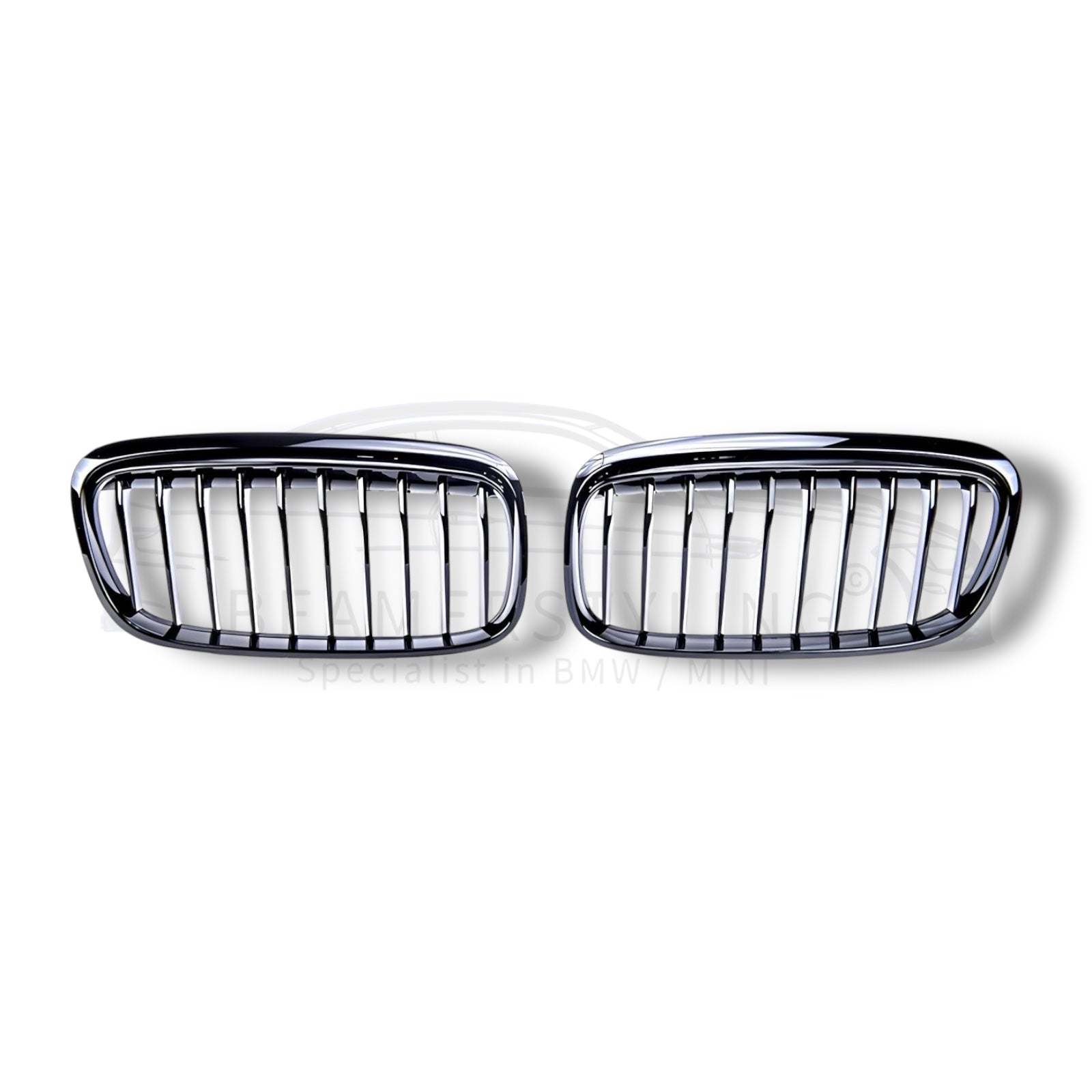 Nieren - BMW 2 Serie F45 / F46 - Hoogglans Zwart | 14-18