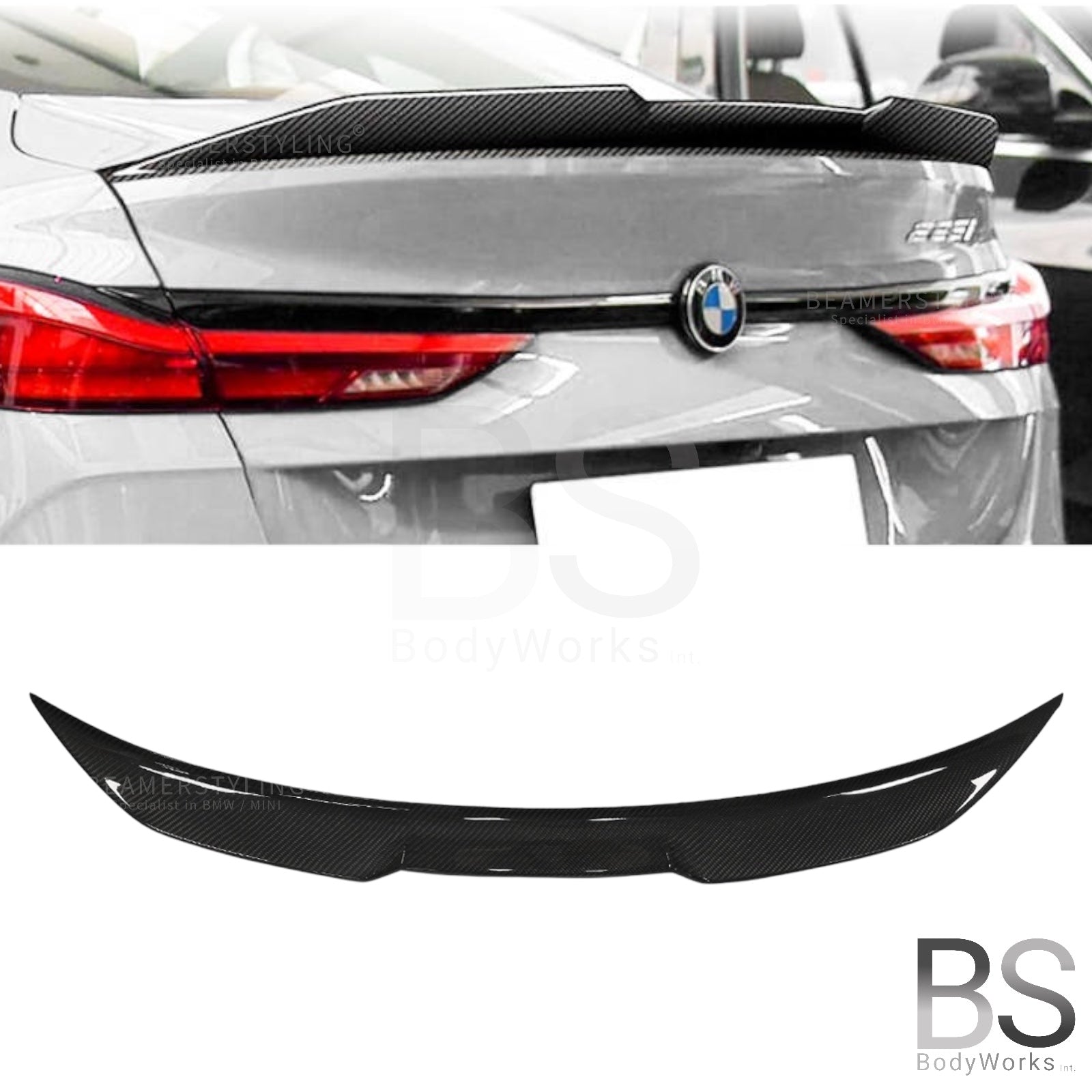 Carbon Spoiler - BMW 2 Serie F44 Gran Coupé - CSL Look | 2020-