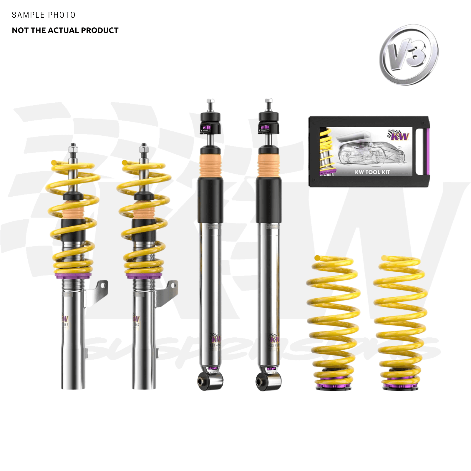 Kw Variant 3 Schroefset - BMW 3 Serie E30 325Ix - 4Wd | 1982-1994