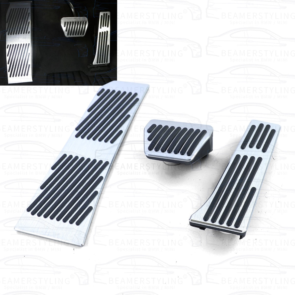 Pedalen Set - BMW F20/F22/F30/F32 - Performance Look | Automaat