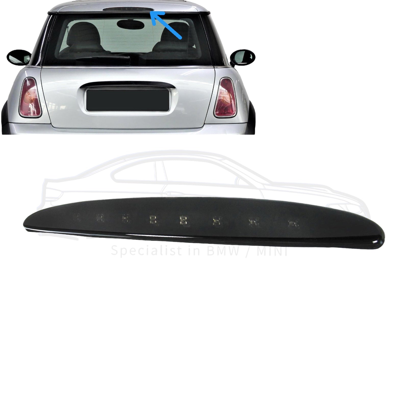 3E Remlicht LED - Mini R50 / R53 One Cooper - Smoke | 06/01- 09/06