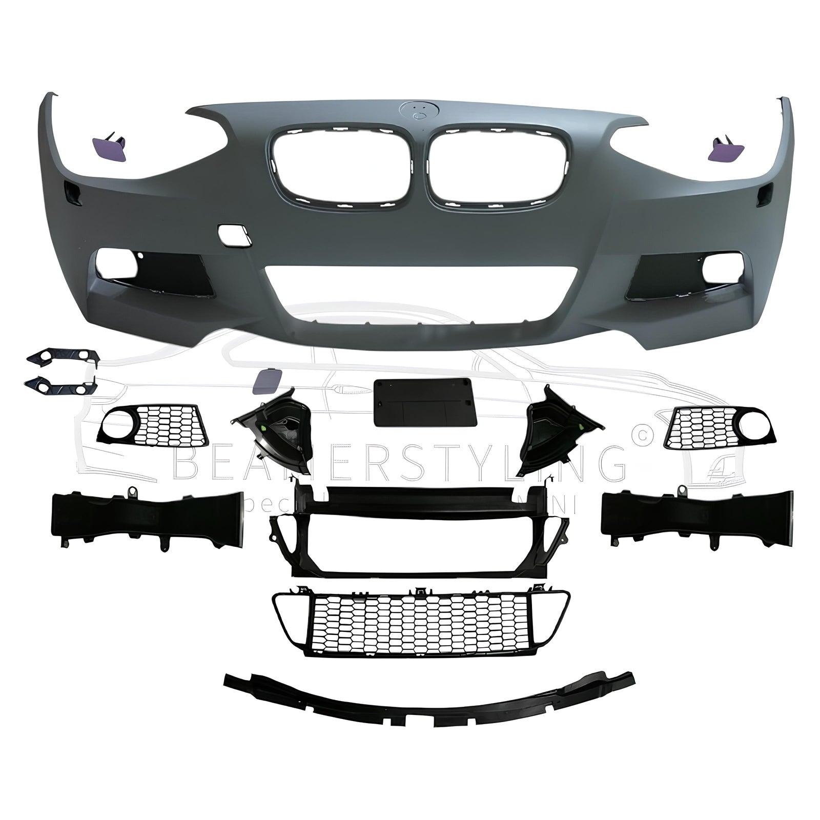 Voorbumper - BMW F20 / F21 - M Pakket Look | 2011-2015