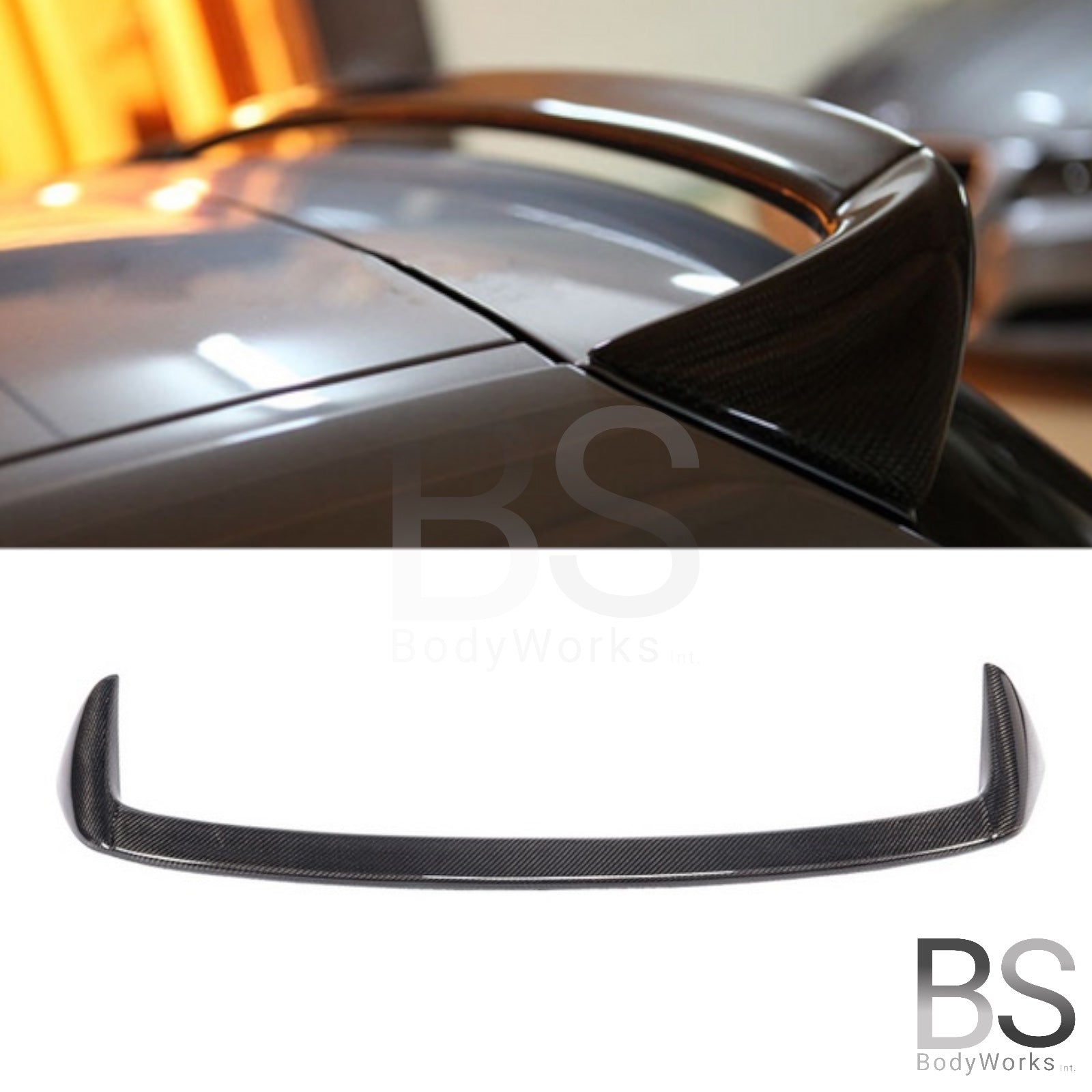 Carbon Dakspoiler - BMW 1 Serie E87 / E81 - Ac Syle | 04-12