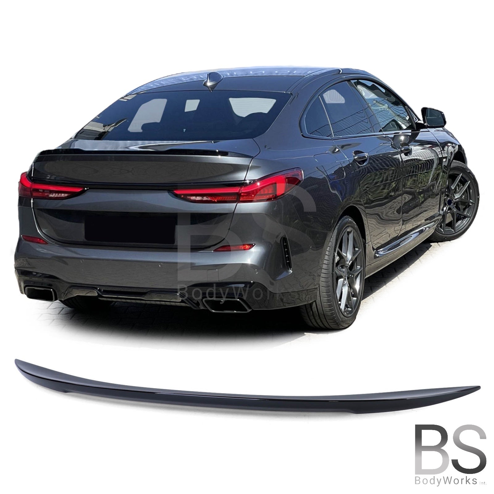 Spoiler - BMW F44 - Performance Look - Hoogglans Zwart | 20-