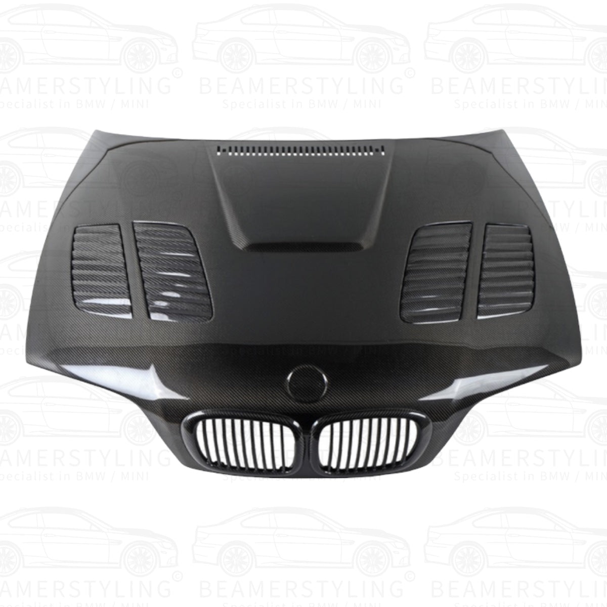 Carbon Motorkap - BMW E46 Coupé / Cabrio - Evo Look | 1999-2003