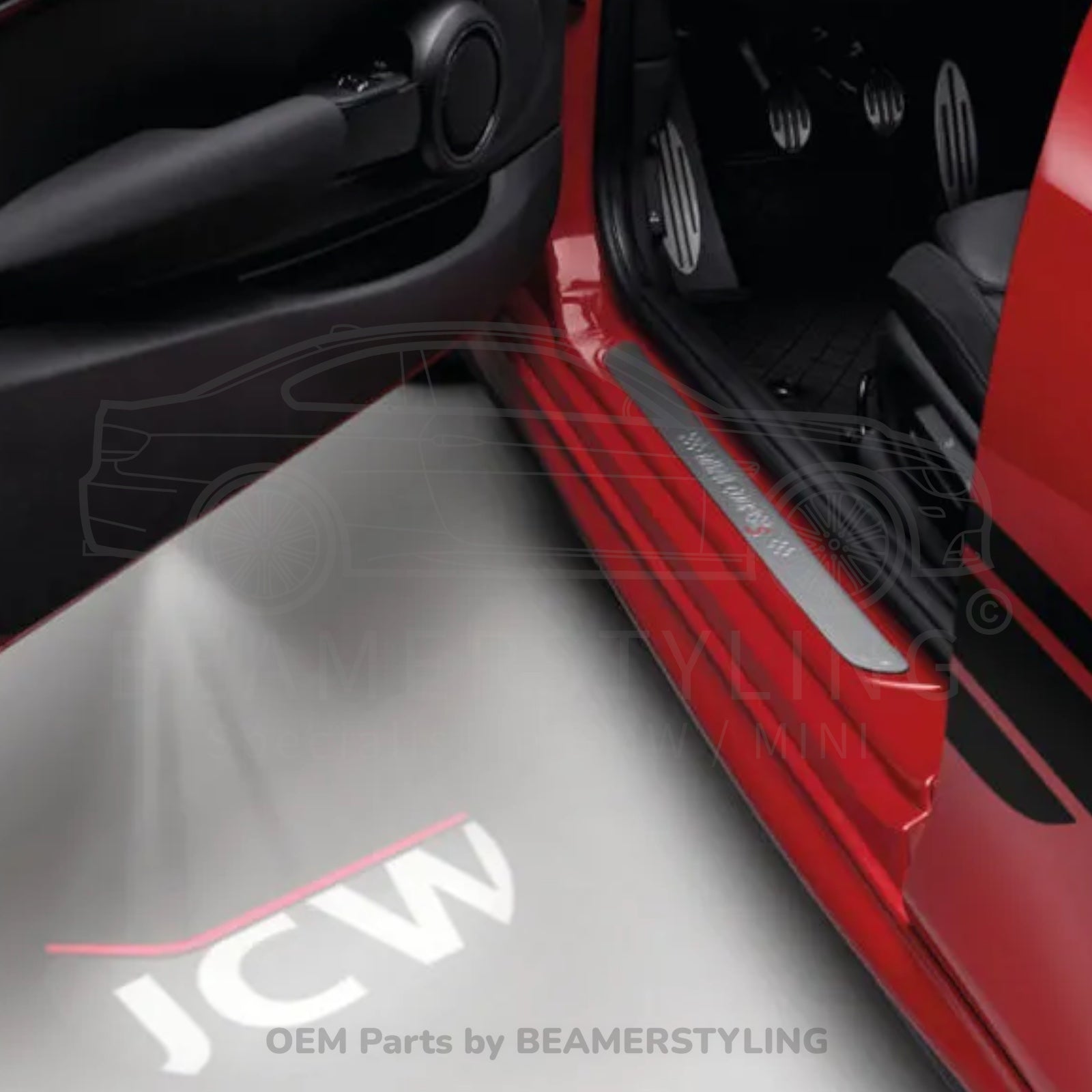 LED Deurprojectoren - Mini / Jcw Logo - 3E Generatie - Origineel Mini | 63312468387