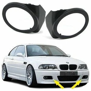 BMW 3 Serie Mistlamp Covers Origineel BMW M3 Voorbumper E46