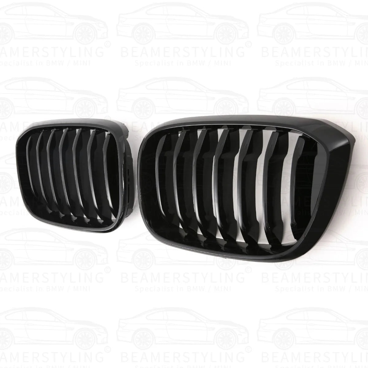 Nieren - BMW X3 G01 / X4 G02 - M Performance Look - Hoogglans Zwart | 2017-2021