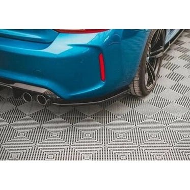 Achterbumper Splitters V3 - BMW M2 F87 - Maxton Design | 2016-2020 - Beamerstyling.nl