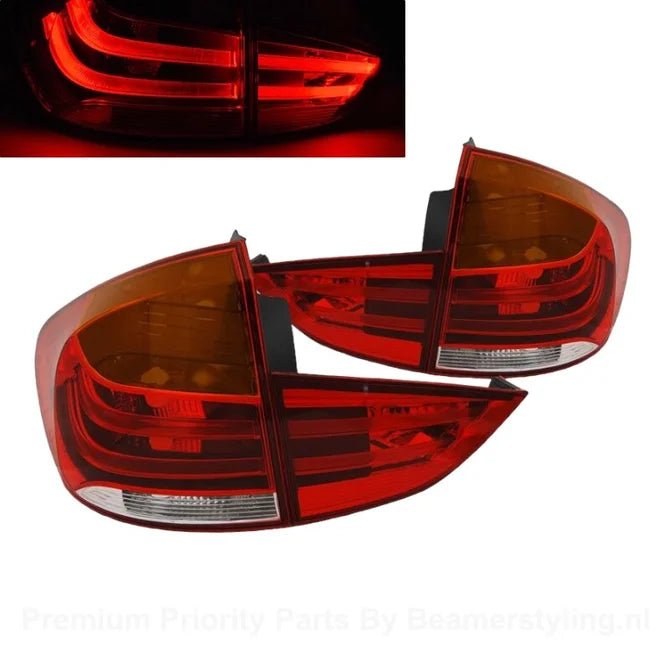 Achterlichten LED - BMW X1 E84 - Rood/Helder | 09 - 12 - Beamerstyling.nl