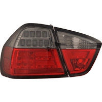 Achterlichten LED Rood / Smoke BMW 3 Serie E90 Sedan 2005-2008