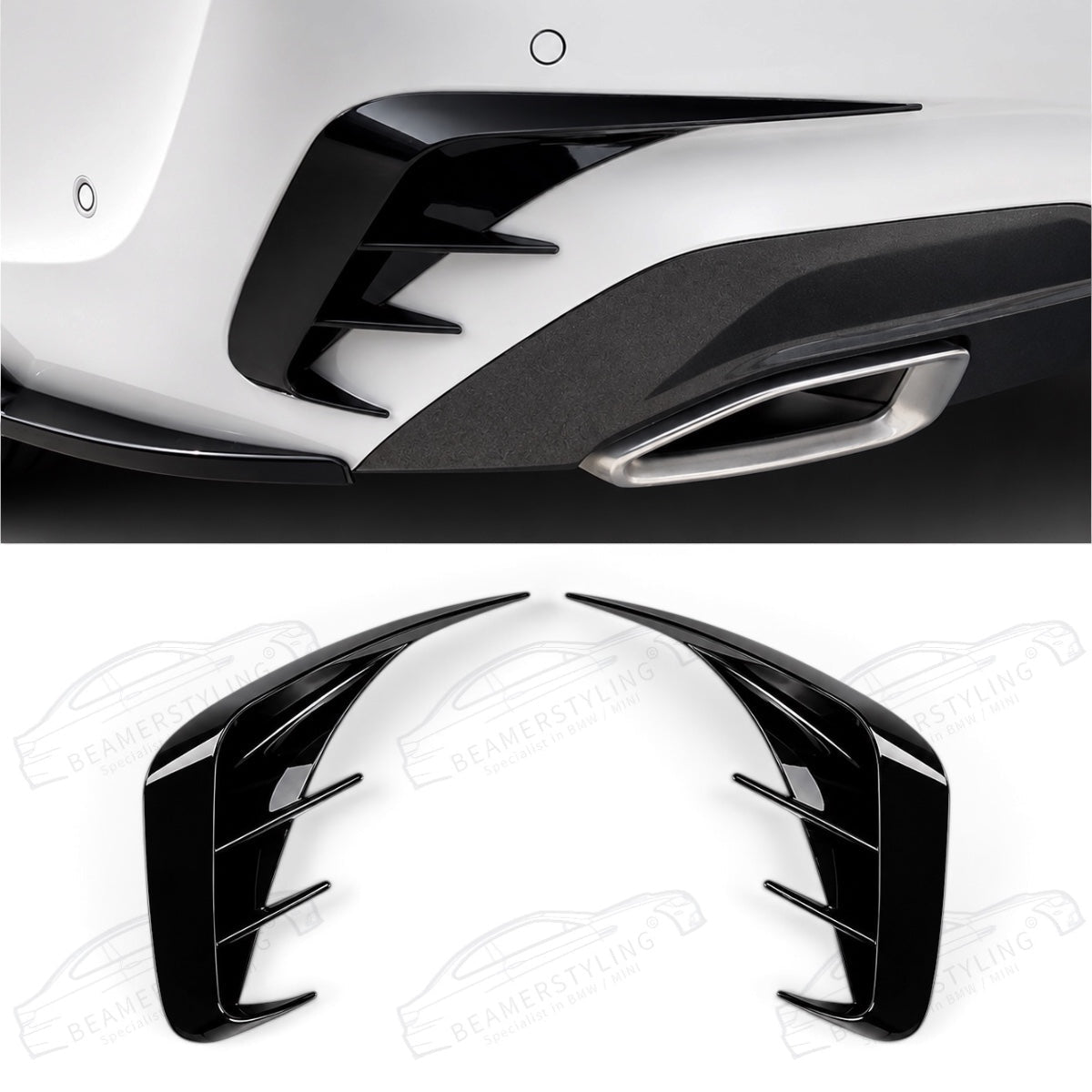 Air Vent Covers V2 - BMW G20 Sedan - Hoogglans Zwart | 19-22 - Beamerstyling.nl