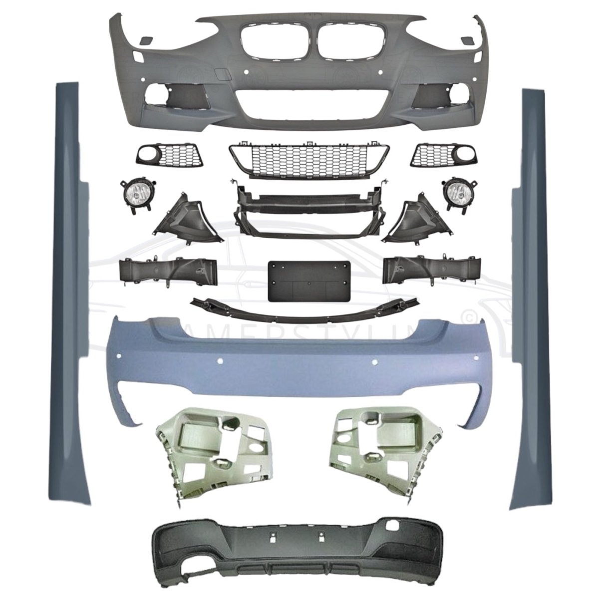 Bumper Pakket - BMW 1 Serie F20/F21 - M Pakket Look | 2011-2015 - Beamerstyling.nl