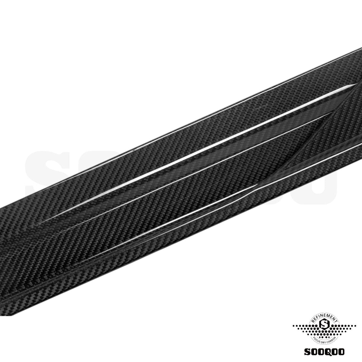 Carbon Side Skirts Extensions - BMW X6 M F96LCI / X6 G06LCI - Pre - Preg | Sooqoo - Beamerstyling.nl