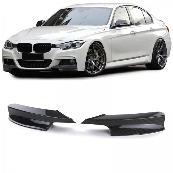 Carbon Splitters - BMW F30 / F31 - Voor M pakket | 11-19 - Beamerstyling.nl