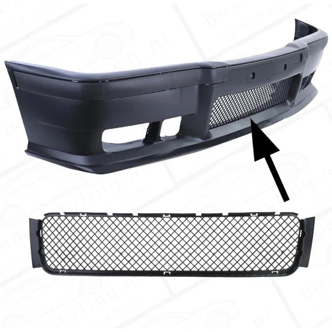 Centrale Grill - BMW E36 - Voor M Pakket Bumper - 1990-1999 - Beamerstyling.nl