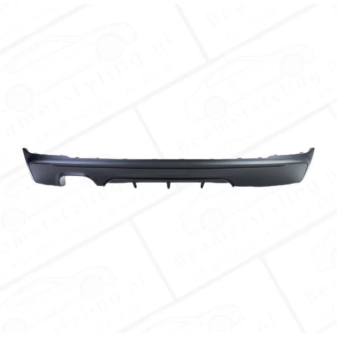 Diffuser - BMW F22 / F23 - M Performance Look - Mat Zwart - Uitlaat Links - Beamerstyling.nl