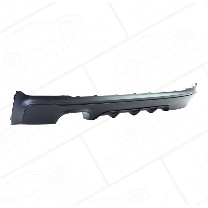 Diffuser - BMW F22 / F23 - M Performance Look - Mat Zwart - Uitlaat Links - Beamerstyling.nl