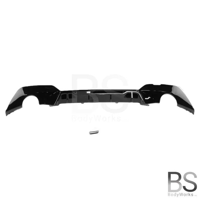Diffuser - BMW G20 / G21 - MP Look - Met 4 Vinnen - Hoogglans Zwart | 19 - 22 - Beamerstyling.nl