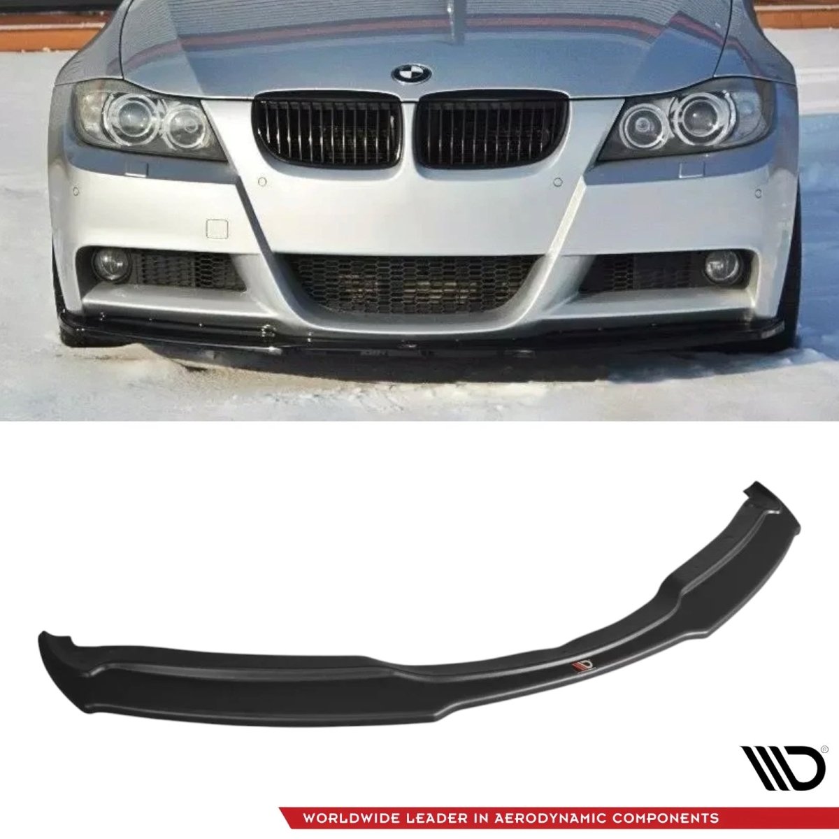 Front Lip - BMW 3 Serie E90 / E91 - M Pakket - Maxton Design | 2005-2008 - Beamerstyling.nl