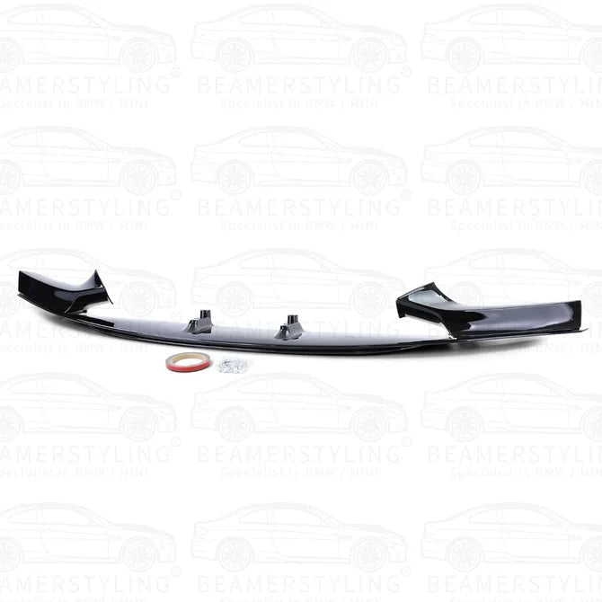 Front Lip - BMW F22 / F23 - M Performance Look - Hoogglans Zwart | 14-21 - Beamerstyling.nl