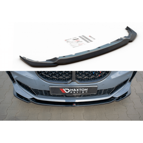 Front Lip V3 - BMW 1 Serie F40 - Hoogglans Zwart - Maxton Design - Beamerstyling.nl