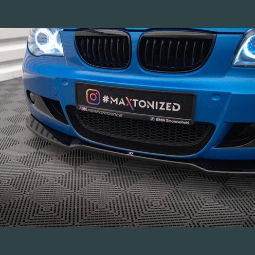 Front Lip V1 - BMW E81 / E87 - M Pakket - Maxton Design | 04-12
