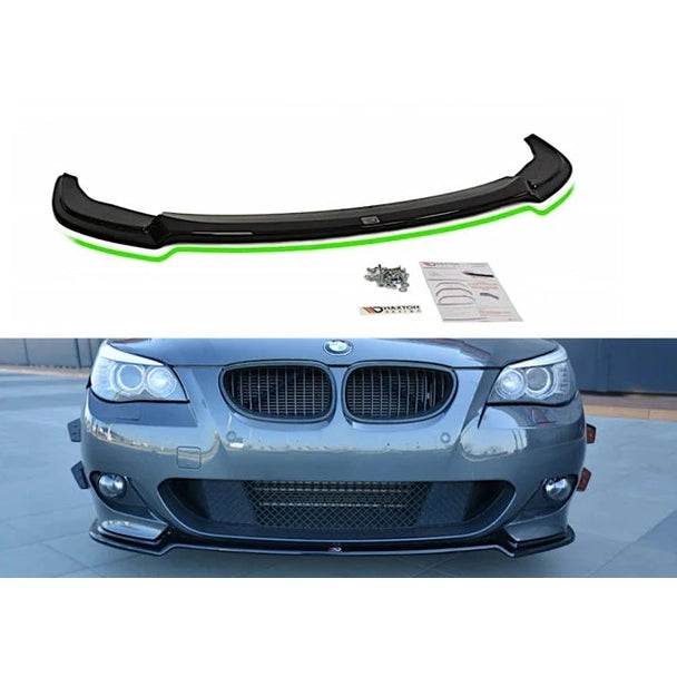 Front Lip V2 - BMW E60 / E61 - M Pakket - Maxton Design | 2003-2010