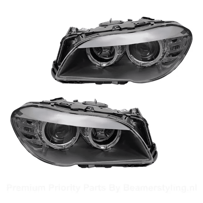 H7 Koplampen - BMW F10 / F11 - LED Angel Eyes | 2010 - 2013 — Complete Set (L+R) - Beamerstyling.nl