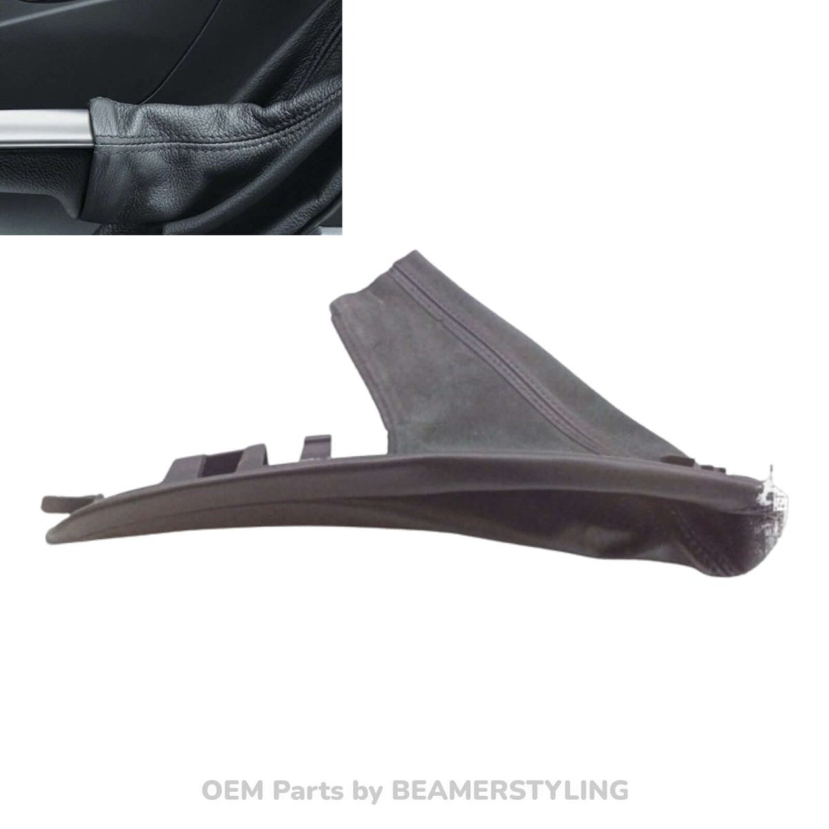Handrem Hoes - BMW E81/E87/E82/E88 - Zwart - Origineel BMW | 34427130842 - Beamerstyling.nl