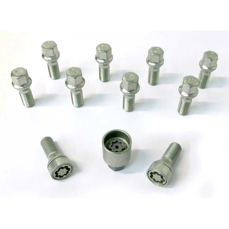 H&R Wielbouten set - M14x1.25 - Lengte 50mm - Conisch - Incl. 2 slotbouten + adapter | M14 - Beamerstyling.nl