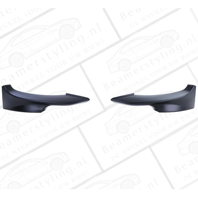 Splitters - BMW E92 / E93 - Voor M Pakket - Mat Zwart | 2010-2014
