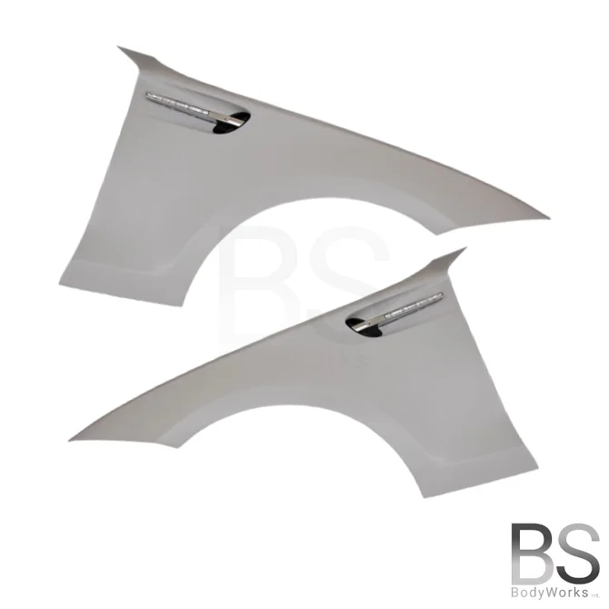 Glasvezel Zij-Schermen - BMW E81 E82 E87 E88 - 1M Look | 04-12