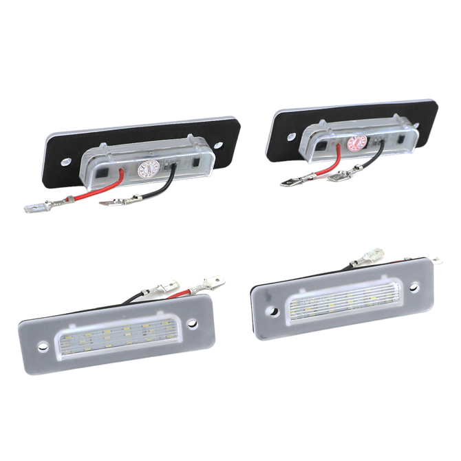 LED Kenteken Verlichting - Voor BMW E30/E12/E28/E24/E23/Z1 - 6000K Wit LED