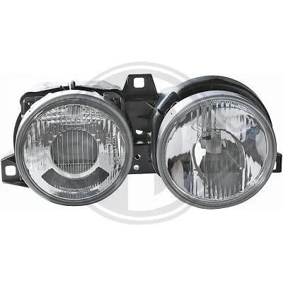 Koplamp - BMW 3 Serie E30 - H1 / H1 - Depo | 1987-1994 — Links (Bestuurderskant)