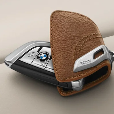Sleuteletui - BMW G-Series - Leder/Edelstaal - Mokka | Origineel BMW