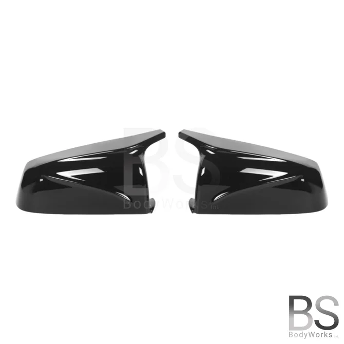 Spiegelkappen - BMW E60 / E61 - M Look - Hoogglans Zwart | 2007-2010