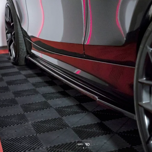 Side Skirt Extensions - BMW E81 / E82 / E88 - M Pakket - Maxton Design | 07-12