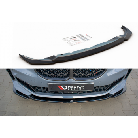 Front Lip V3 - BMW 1 Serie F40 - Hoogglans Zwart - Maxton Design