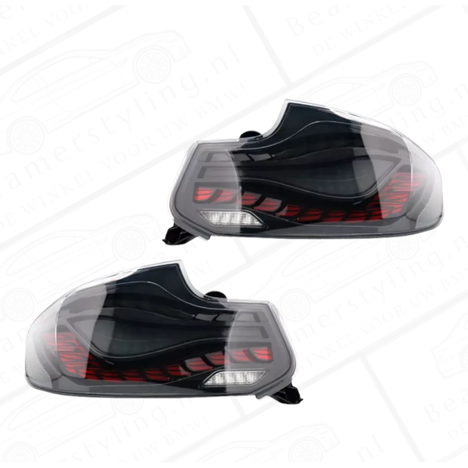 OLED Achterlichten - BMW F22 / F23 & F87 - Vol LED Dynamisch - Smoke/Rood