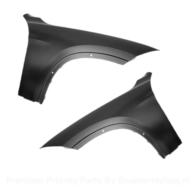 Zij-Scherm Staal | BMW X1 E84 07/2012-2015 — Set (Links+Rechts)