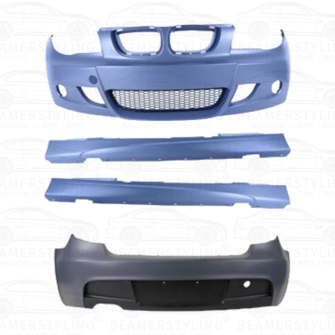 Bumper Pakket - BMW 1 Serie E87 - M Pakket Look - Compleet - Zonder PDC | 2004-2012