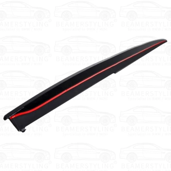 Side Skirts Extensions - BMW F30 / F31 - M Performance Look - Hoogglans Zwart | 11-19