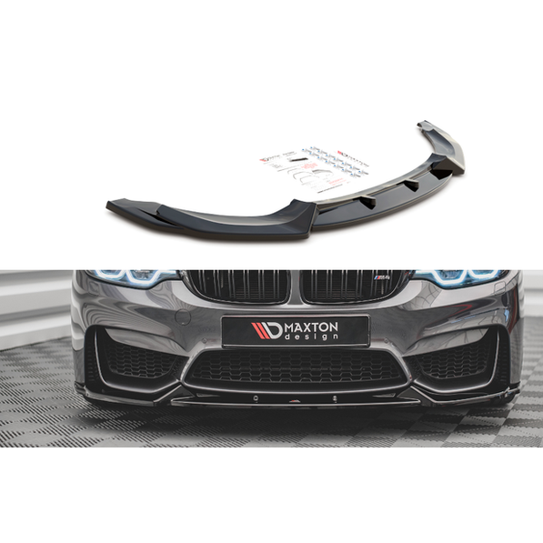Front Lip V2 - BMW M4 F82 / F83 & M3 F80 - Maxton Design
