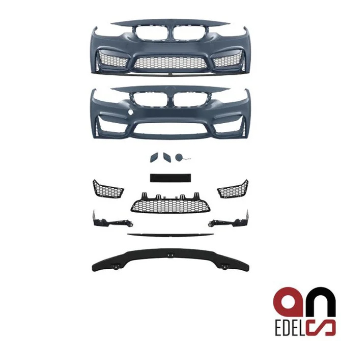 M4 Look Voorbumper Met Front Lip BMW 4 Serie F32 / F33 / F36