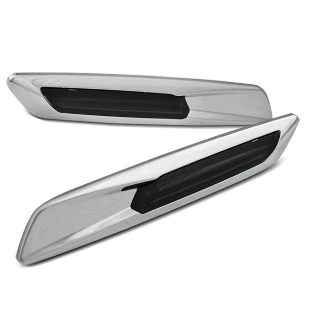 Knipperlichten - BMW E81 / E87 / E82 / E88 / E90 / E91 / E92 / E93 / E60 / E61 - F10 Design | Zilver