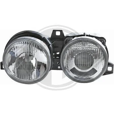 Koplamp - BMW 3 Serie E30 - H1 / H1 - Depo | 1987-1994 — Links (Bestuurderskant)